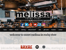 Tablet Screenshot of melissa-rriver.com